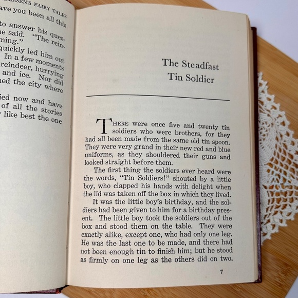 Vintage 1957 Andersen’s Fairy Tales Book ✨ Children’s Classics Hardback - Picture 6 of 10